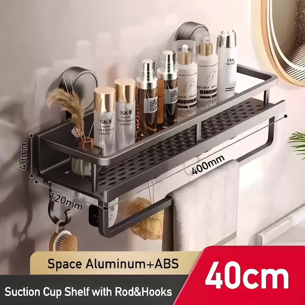 50% de réduction | Shelfy™ | Organisateur de salle de bain grande capacité