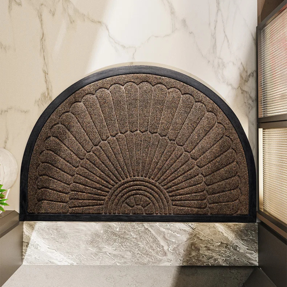Stepra - Tapis d'accueil moderne antidérapant pour porte d'entrée ou hall