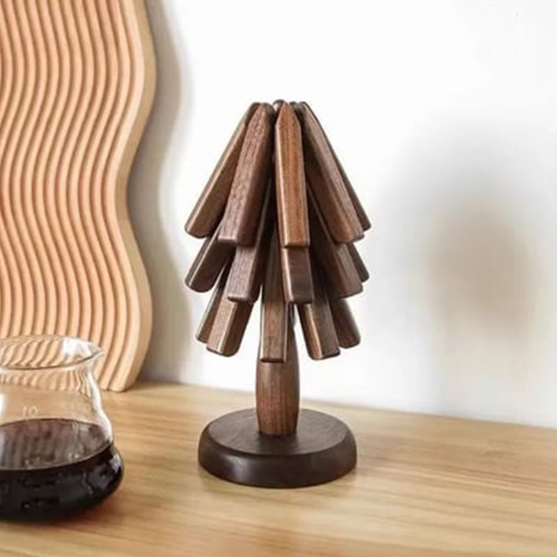 Trivet™ Sous-plat en bois pour plats chauds