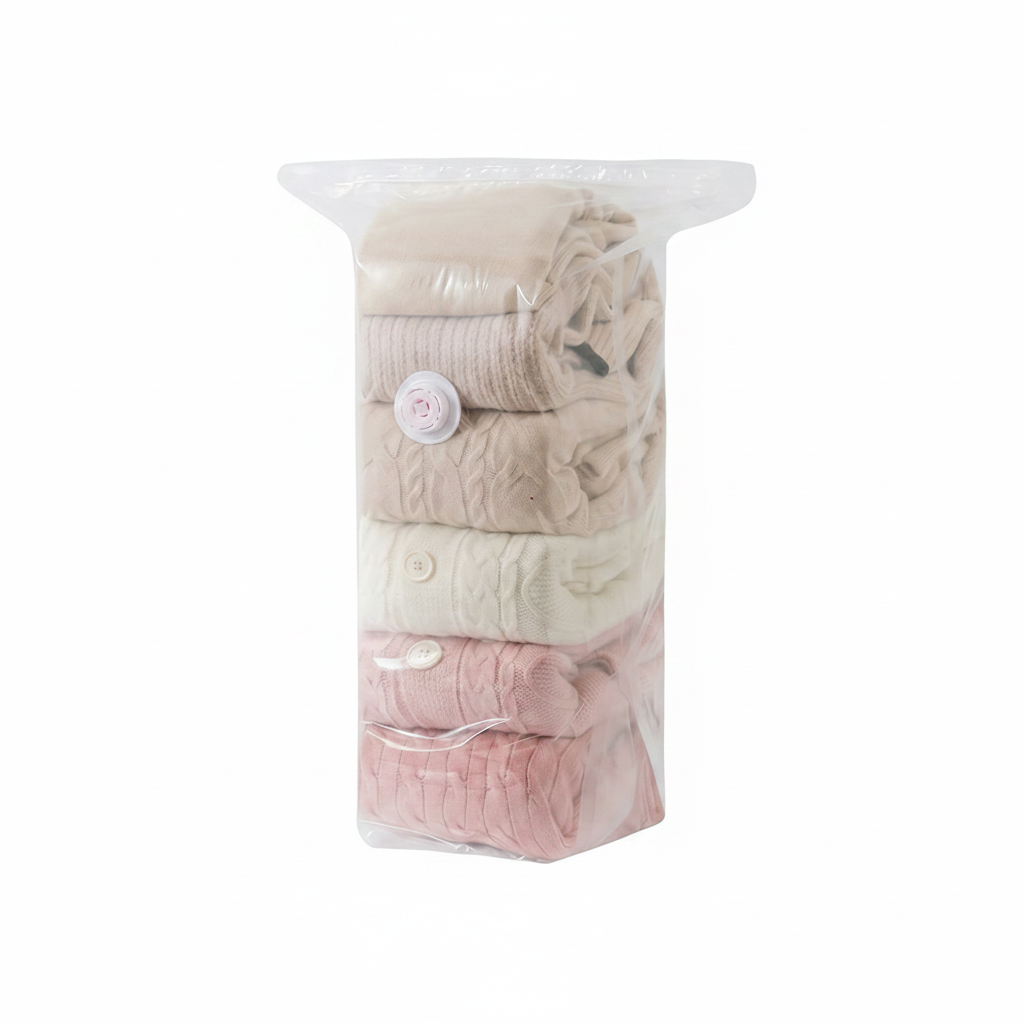 VACUNOVA – Sacs de Compression Sans Pompe pour un Gain de Place Facile