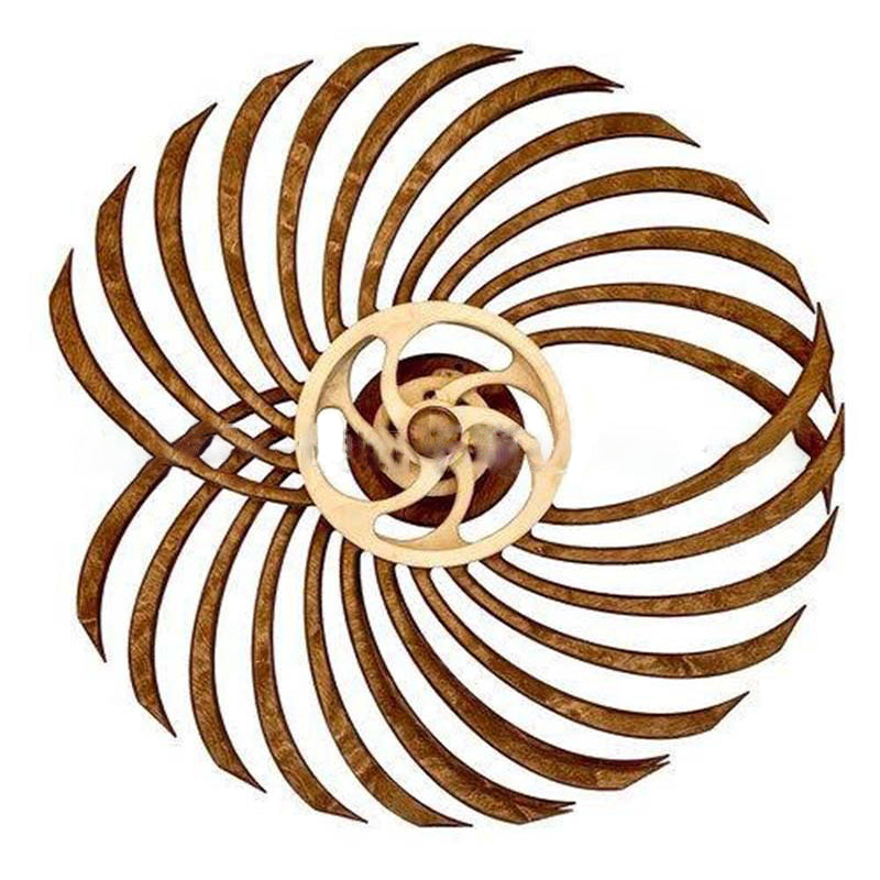 TimeWood™ | Sculpture cinétique en bois 100 % fait main