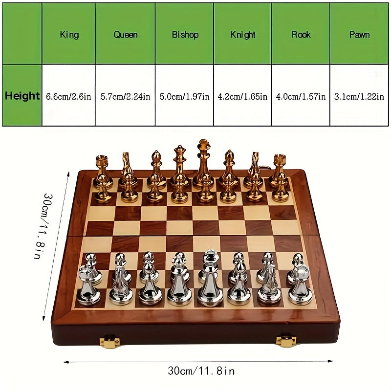 Jeu d'Échecs Vintage – Stratégique et Intemporel