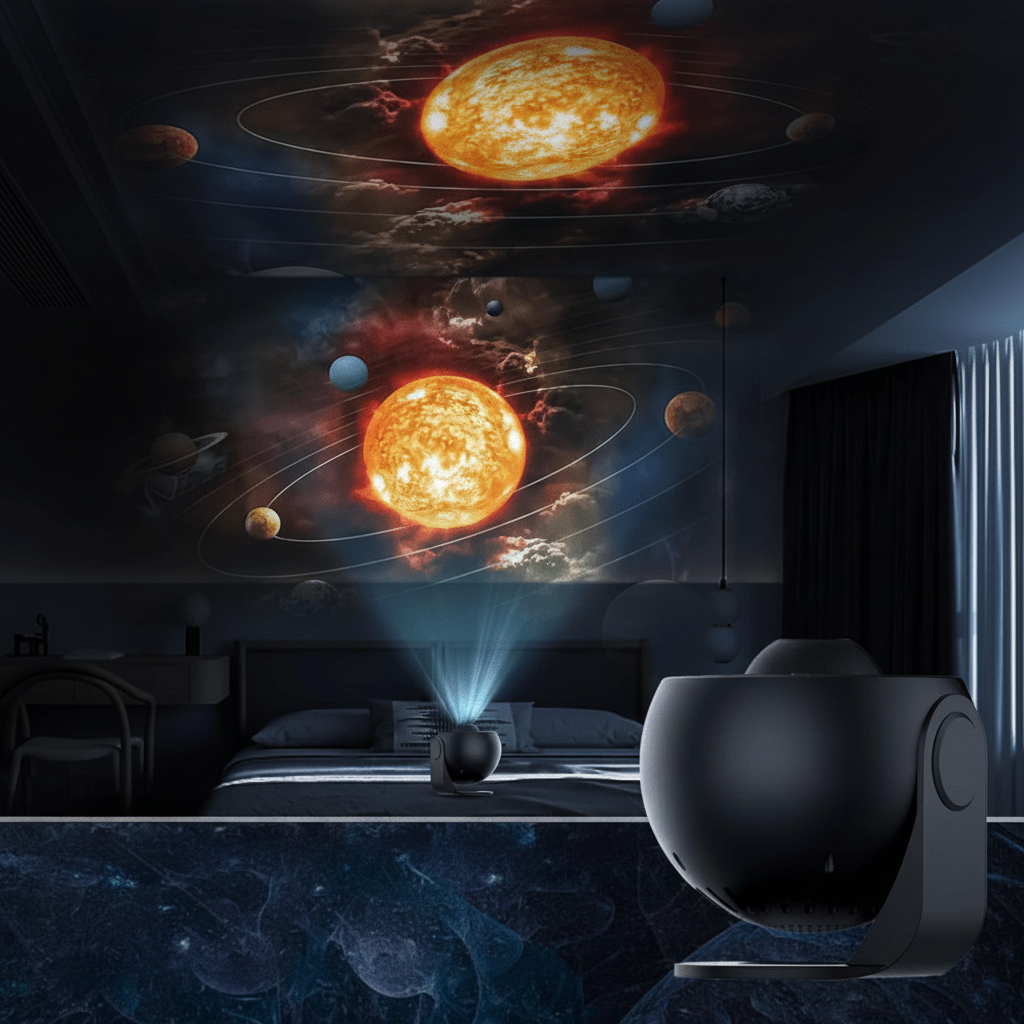 GALAXYSKY – Projecteur HD de ciel étoilé avec 13 disques de galaxie