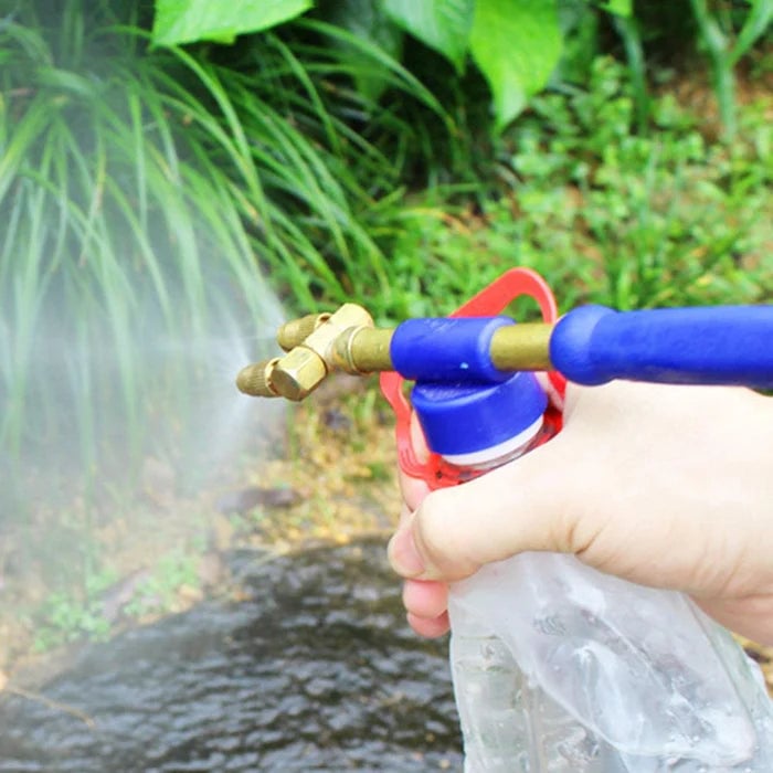 SprigFlow – Arrosage facile des plantes avec n'importe quel embout de bouteille
