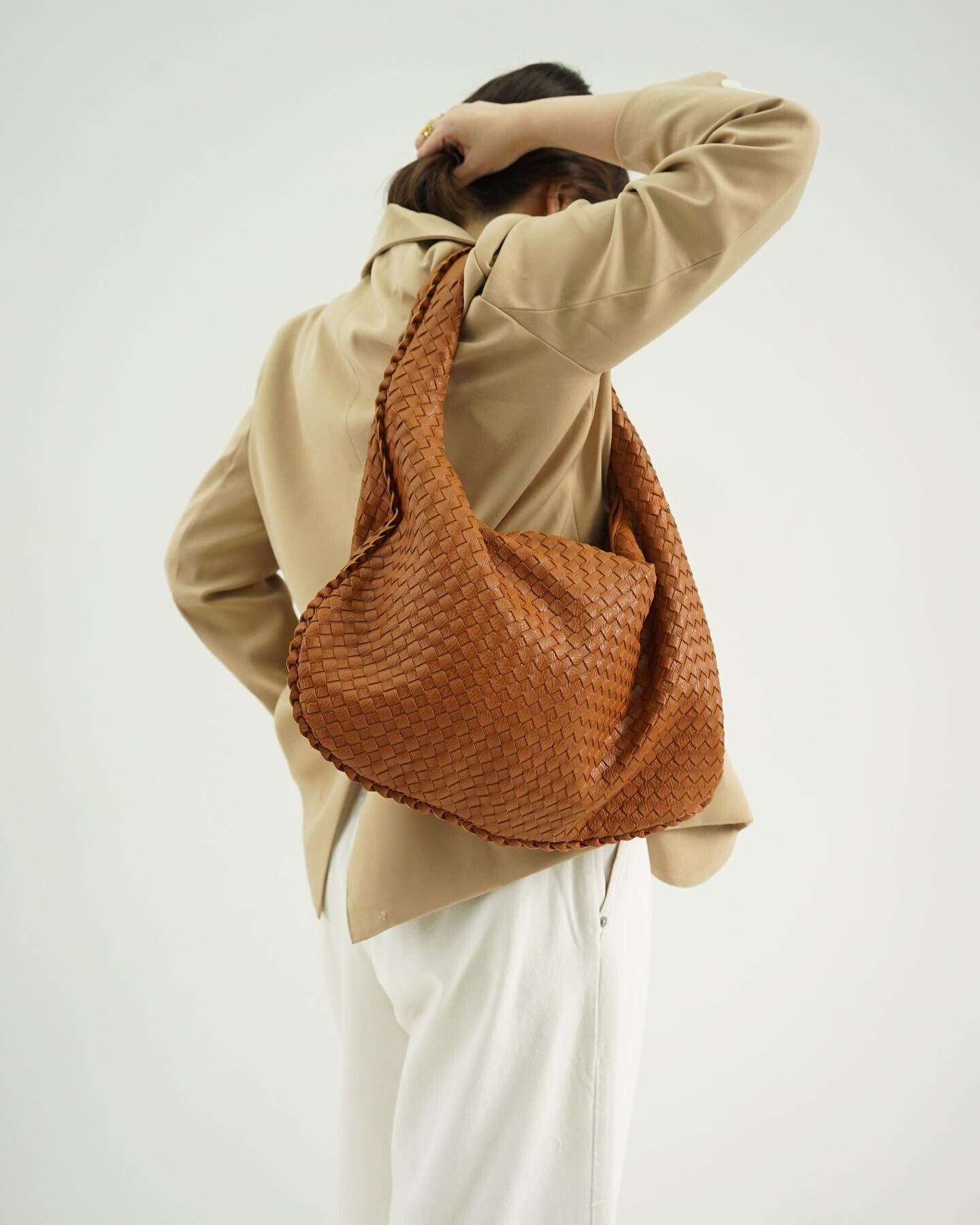 Sac à bandoulière élégant en cuir