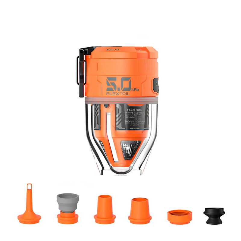 Kit mini pompe multifonction avec lumière – gonflage rapide partout