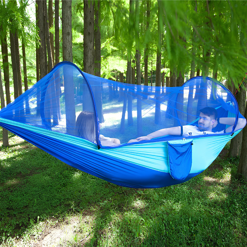 Hamac de camping avec moustiquaire intégrée