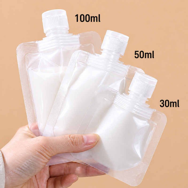 Lot de 40 flacons voyage – transport propre et organisé