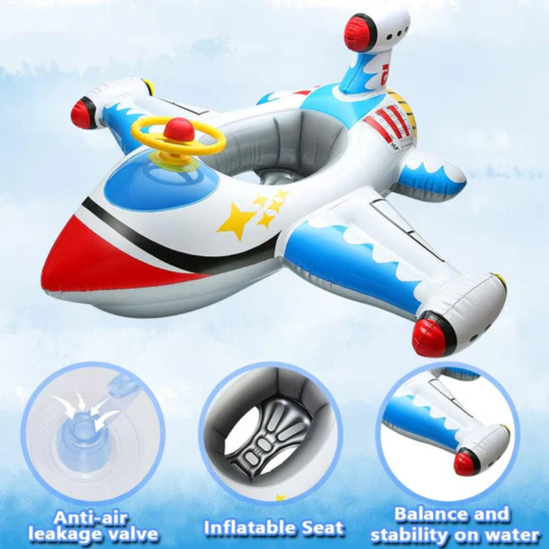 Flotteur style avion pour enfants pour jouer dans l'eau