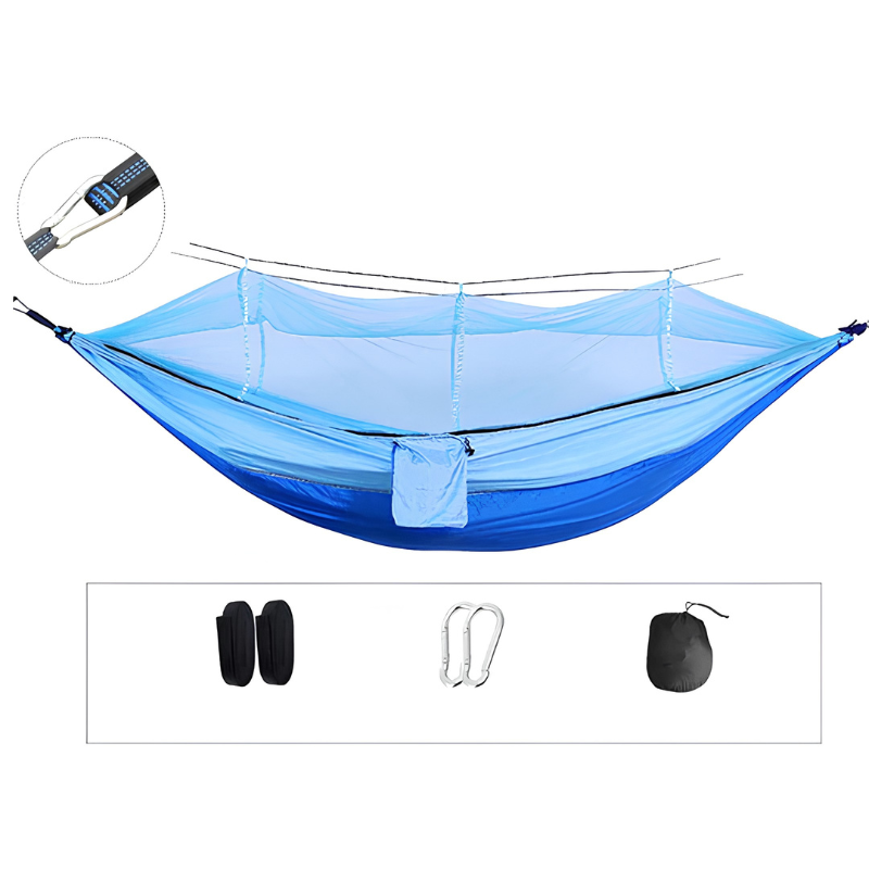 Hamac de camping avec moustiquaire intégrée