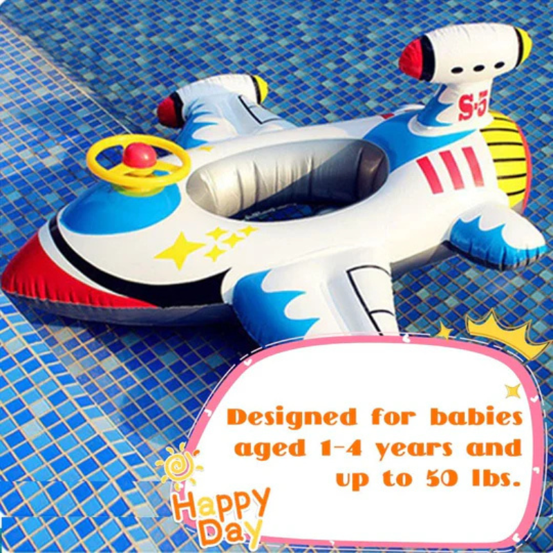 Flotteur style avion pour enfants pour jouer dans l'eau