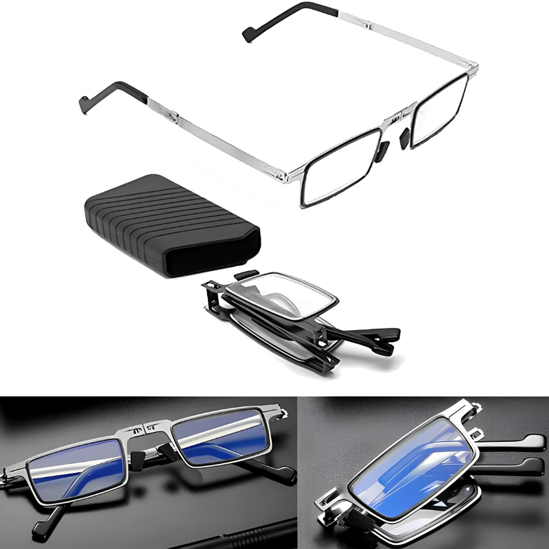 Lunettes de lecture pliables – format compact à emporter