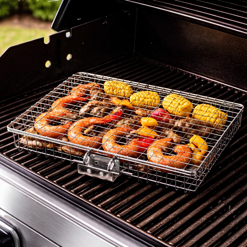 Panier de cuisson barbecue – grillades régulières