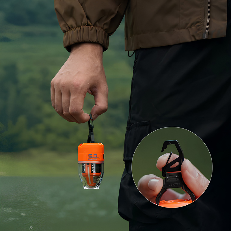 Kit mini pompe multifonction avec lumière – gonflage rapide partout