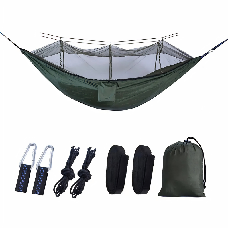 Hamac de camping avec moustiquaire intégrée