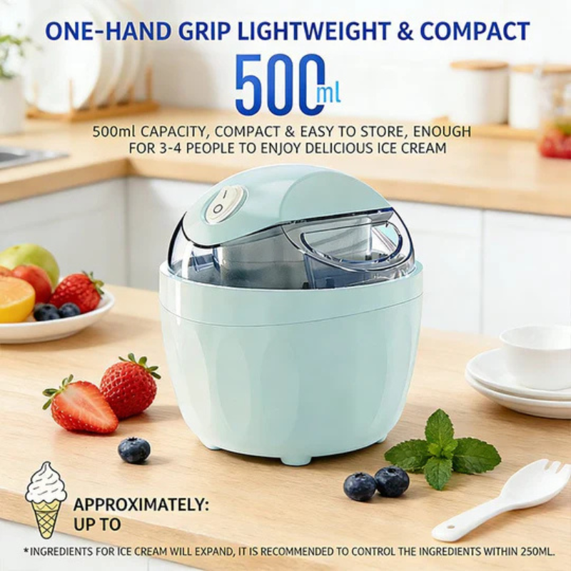 Machine à desserts 3-en-1 portable – rapide et compacte