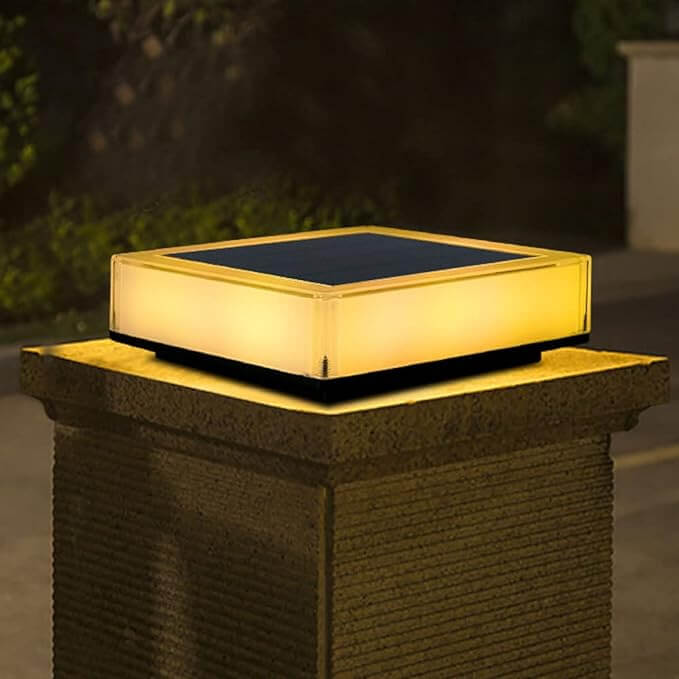Lampe Solaire LED Moderne pour Extérieur - Durable