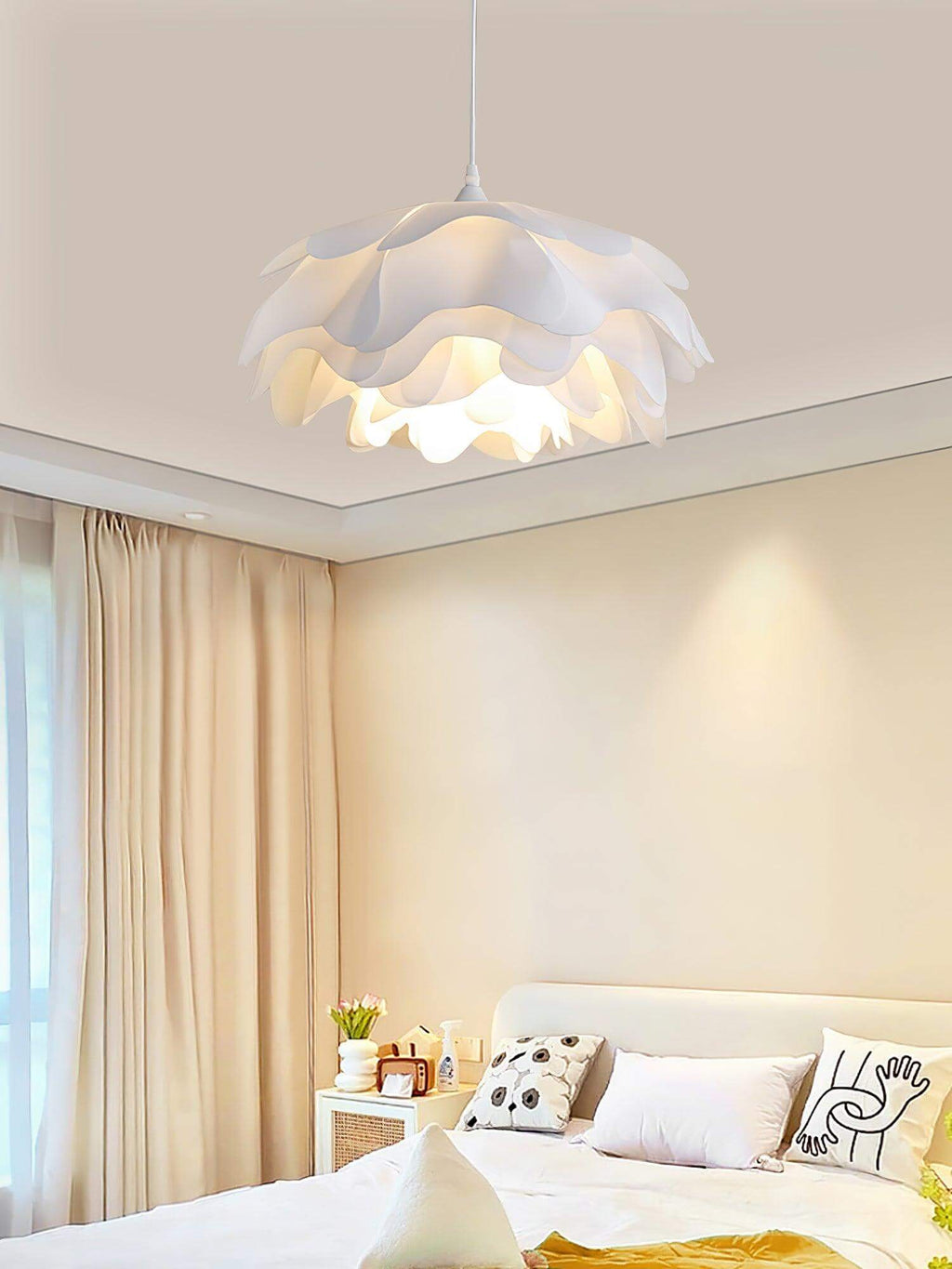 Lampe Pendante en Forme de Fleur