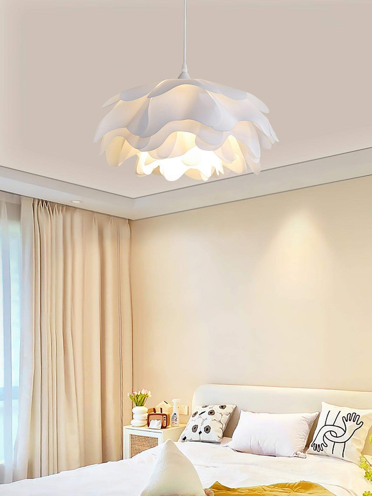 Lampe Pendante en Forme de Fleur