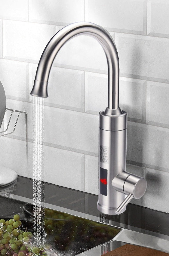 Robinet de cuisine électrique avec fonction de chauffage instantané