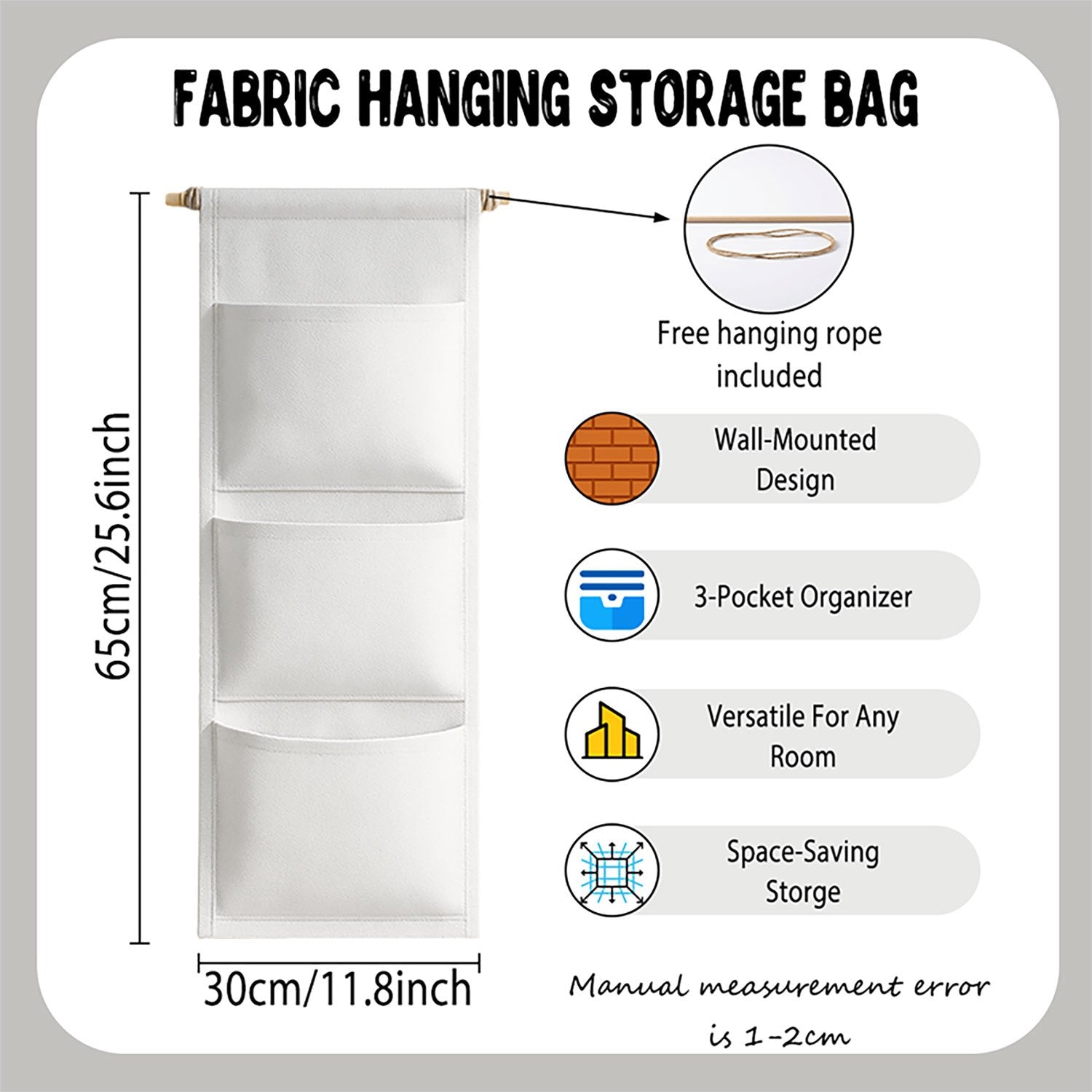 IRISPOUCH – Organisateur Suspendu Floral Vintage pour un Rangement Élégant