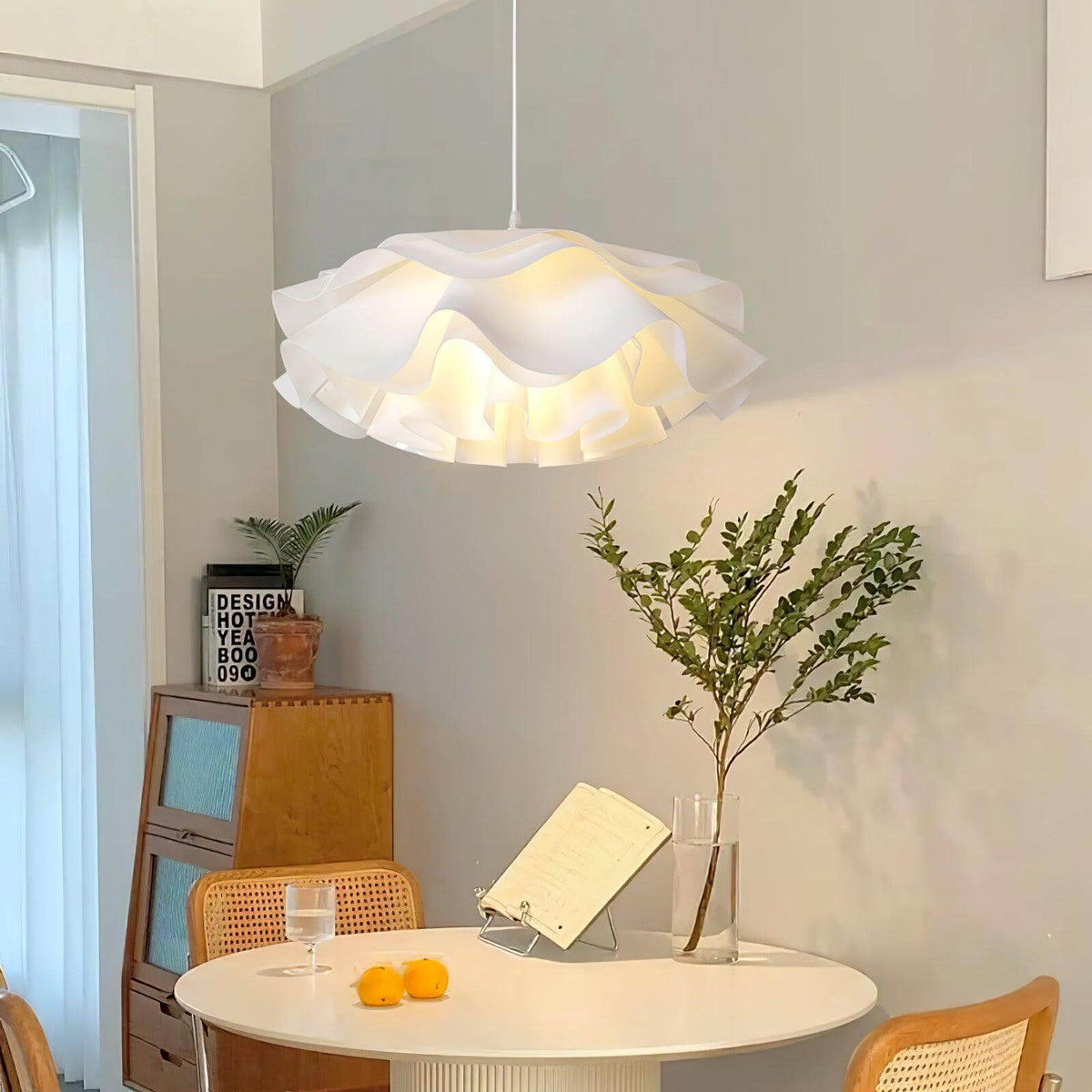 Lampe Pendante en Forme de Fleur
