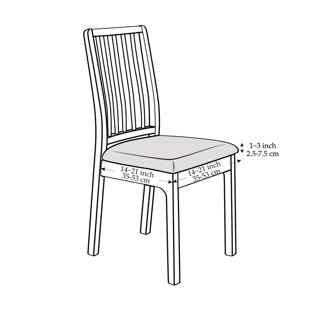 Housse CROSSFIT – Protection Élastique Moderne pour Chaises de Salle à Manger