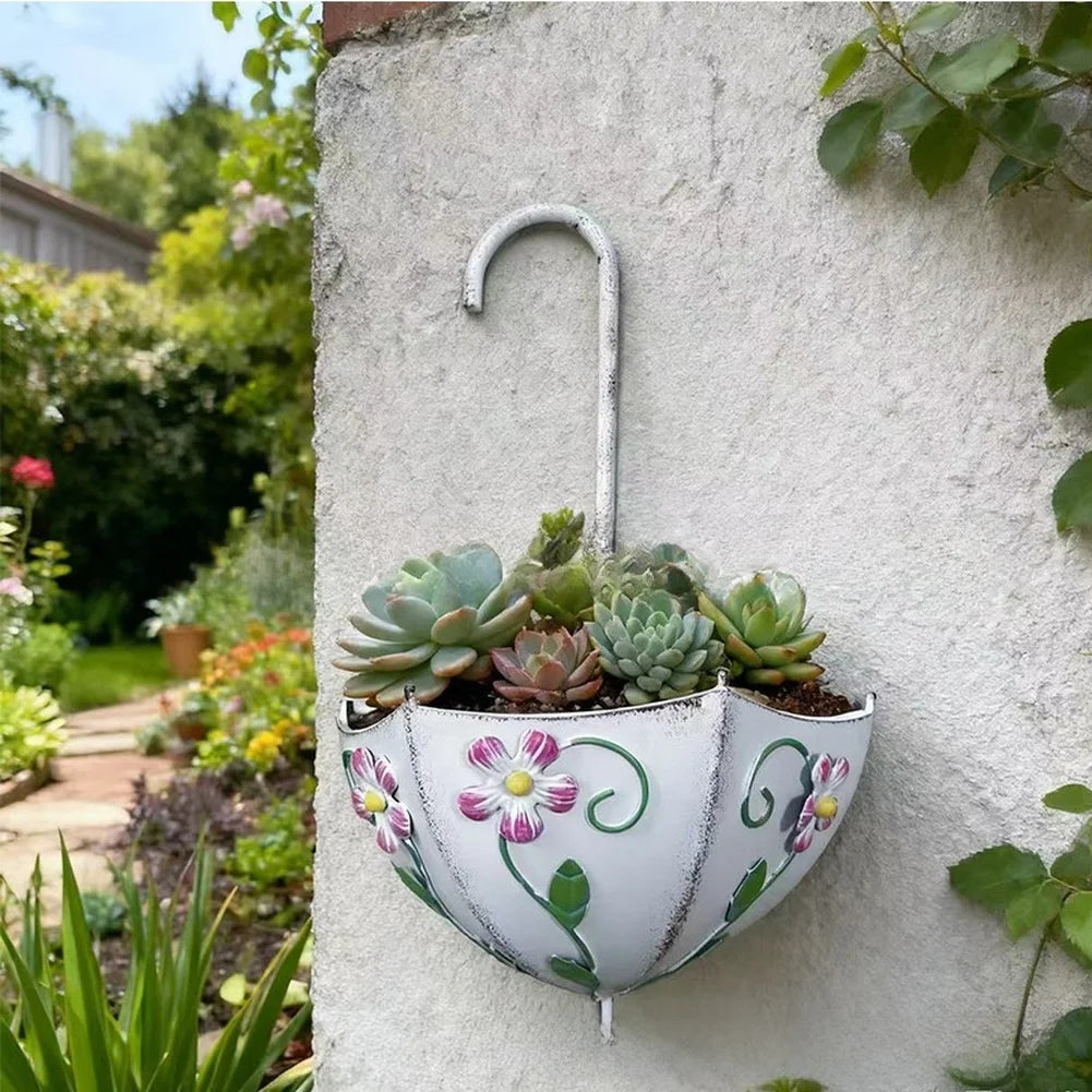 Floravento™ | Pot de fleurs suspendu au design parapluie