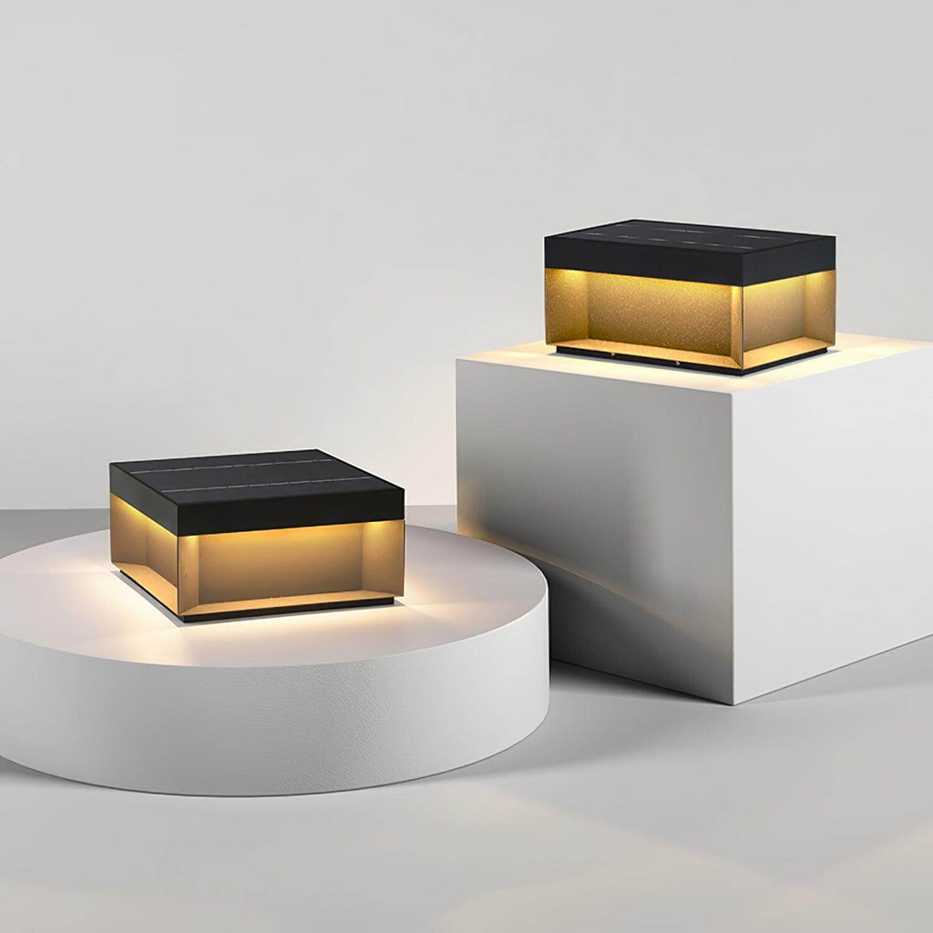 Lumière de Poste Solaire d'Extérieur - Étanche IP65