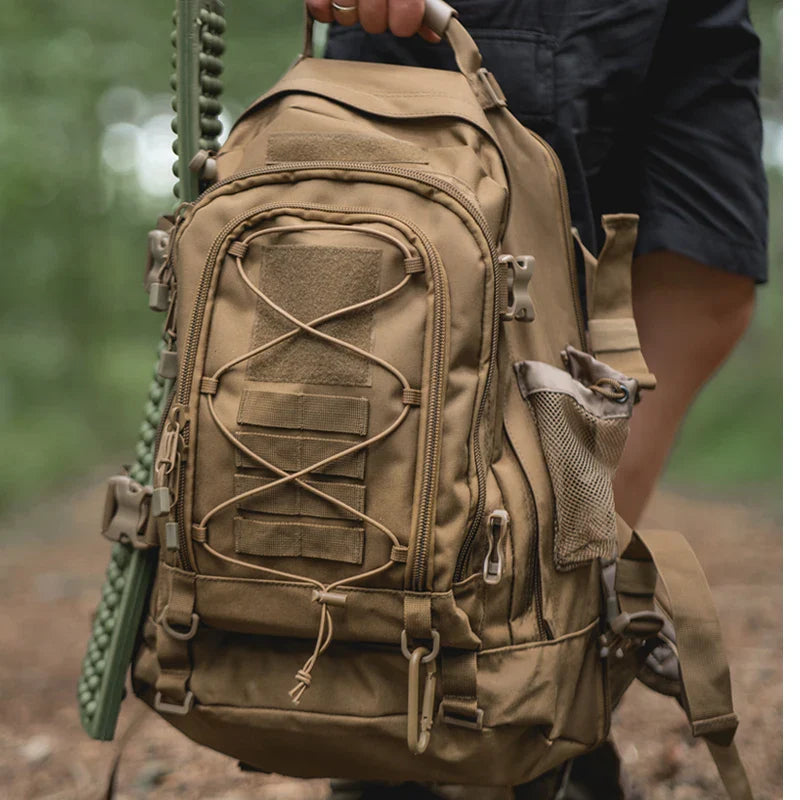 Sac à Dos Tactique 65L – Idéal pour les Aventures en Plein Air et le Camping