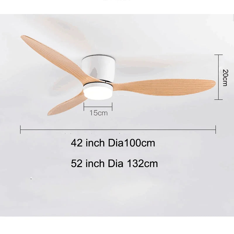 Ventilateur de plafond LED avec lumière