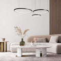 CircaLuxe – Lustre de plafond LED en anneau