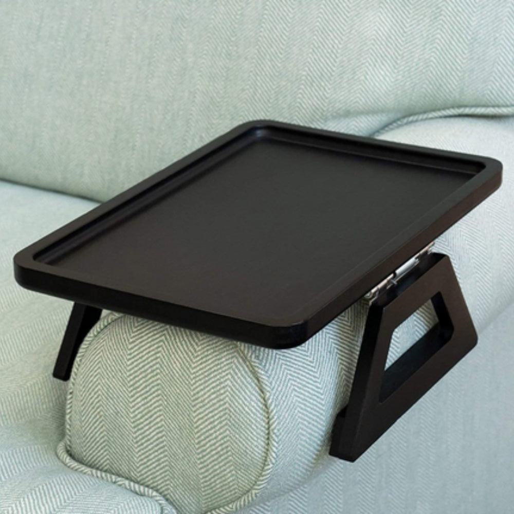 Table de plateau ajustable en bambou à clipser
