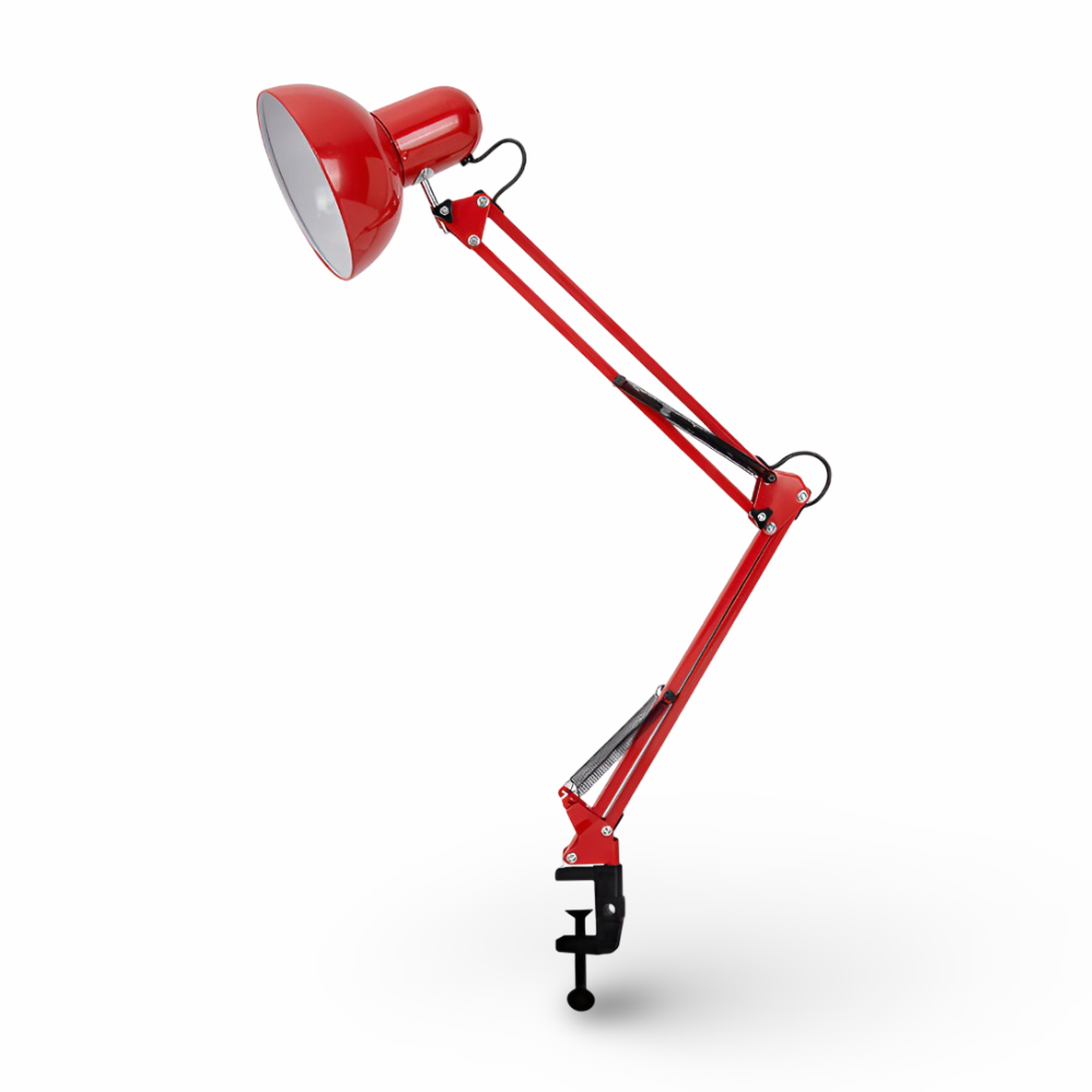 Lampe de bureau réglable avec clip – Lampe LED à bras long