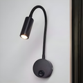 Lampe murale LED avec col de cygne – lampe de lecture réglable pour le lit