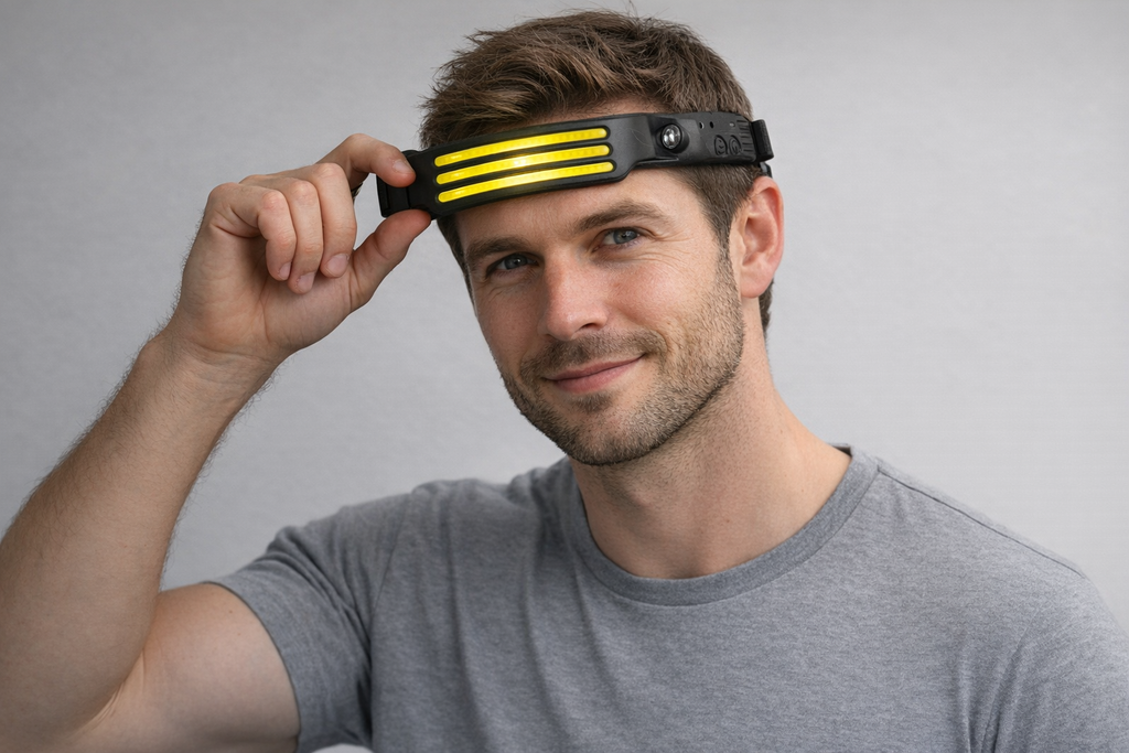 Skanto | NightRunner Pro – 1500 Lumens pour la Course et la Randonnée