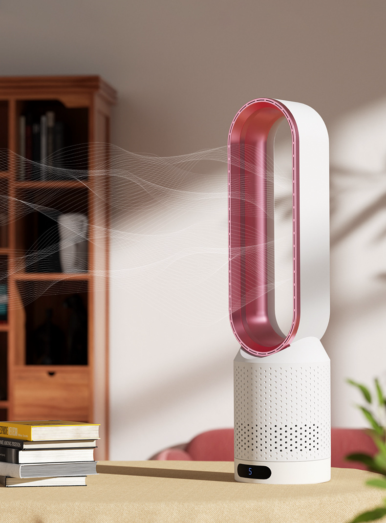 Refroidisseur d'air et purificateur d'air 3 en 1 sans pales
