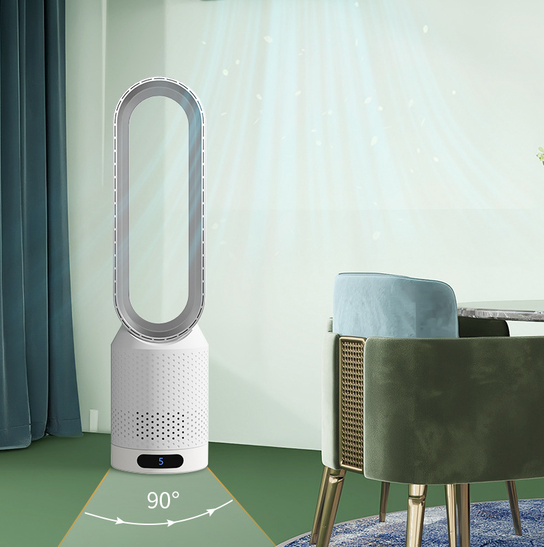 Refroidisseur d'air et purificateur d'air 3 en 1 sans pales
