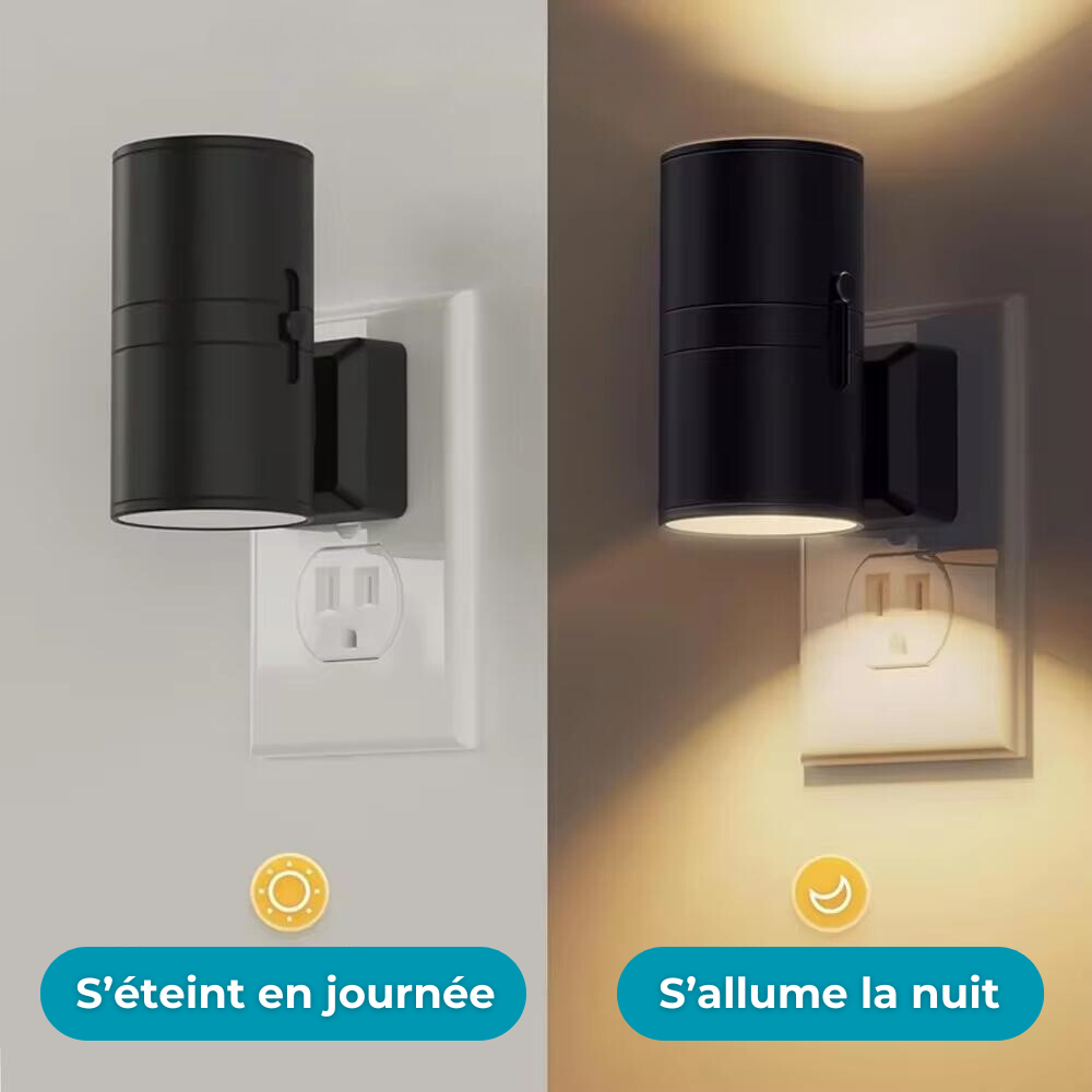 Skanto | Lampe de nuit Nattlys avec détection de luminosité et luminosité réglable