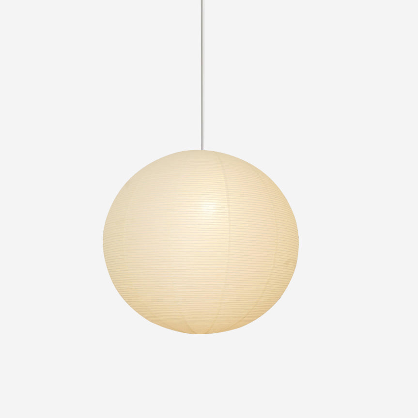 Lampe Suspendue Ronde Akari - Éclairage Suspendu Élégant avec Éclairage Ambiant