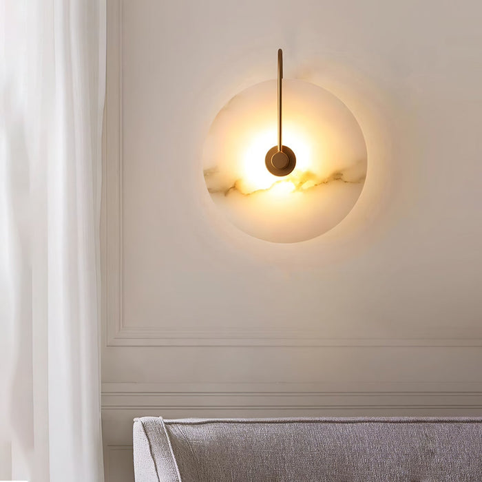 Lampe LED en Alabastre pour Mur – Élégance et Calme dans la Lumière