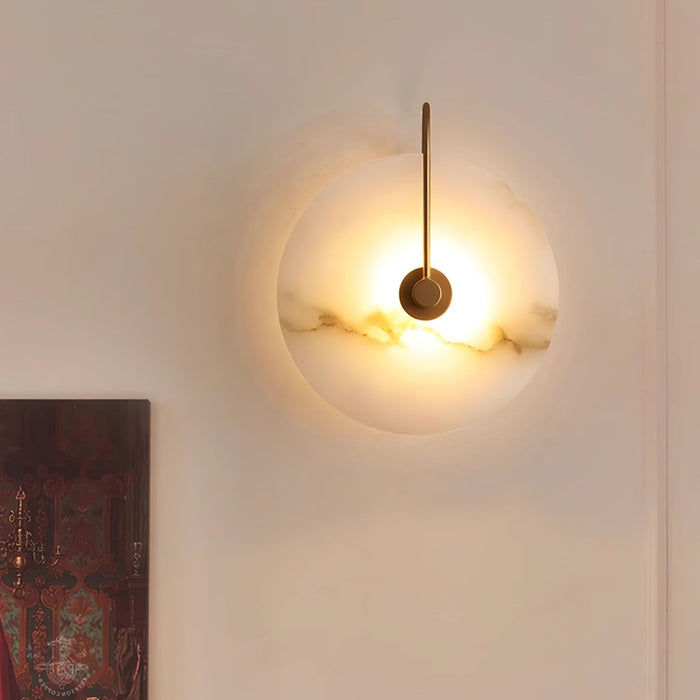 Lampe LED en Alabastre pour Mur – Élégance et Calme dans la Lumière