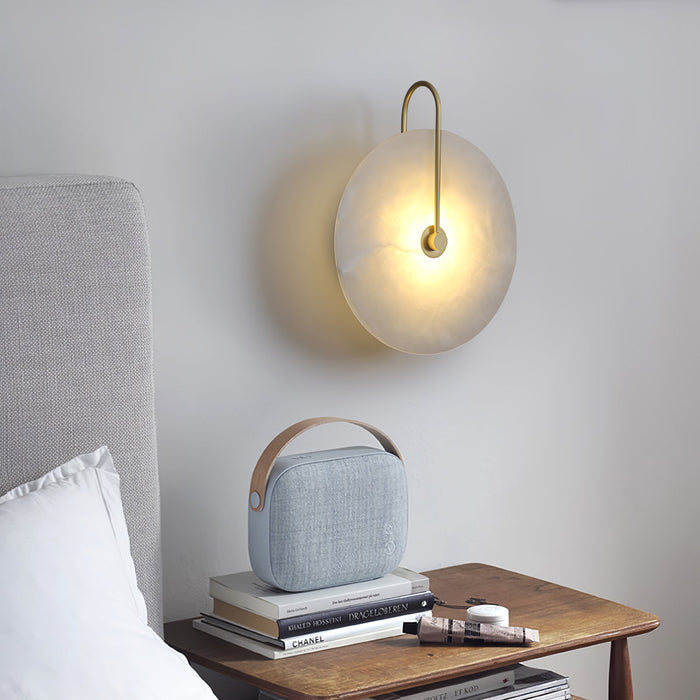 Lampe LED en Alabastre pour Mur – Élégance et Calme dans la Lumière