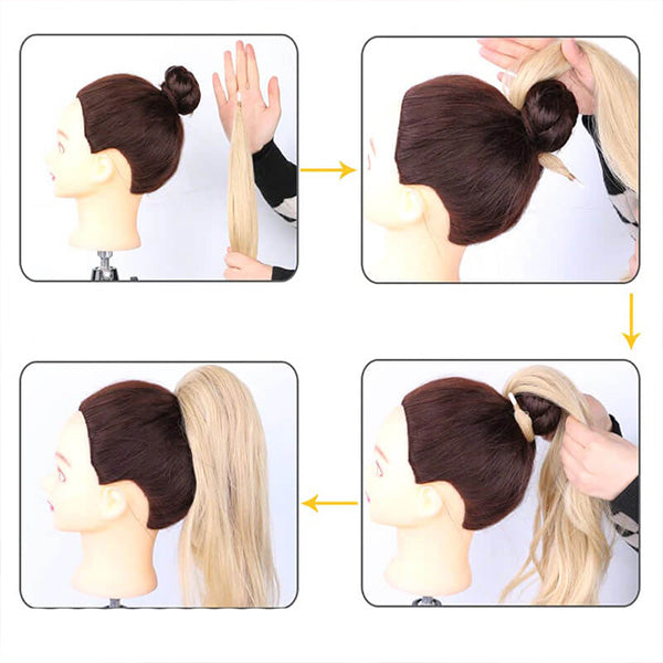 PonyCharm™ | Queue de cheval double style pour volume