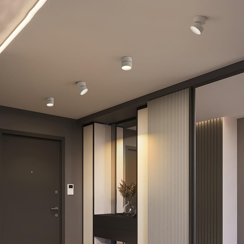 Projecteur LED ajustable et élégant pour plafonds modernes