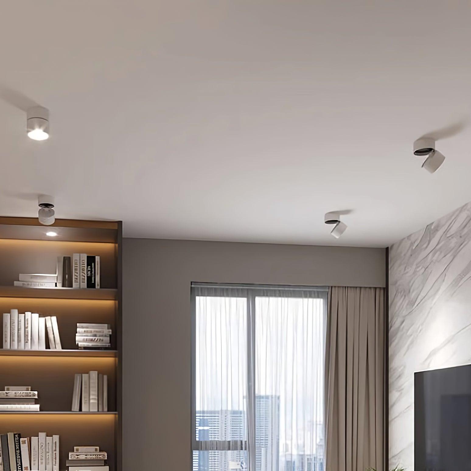 Projecteur LED ajustable et élégant pour plafonds modernes