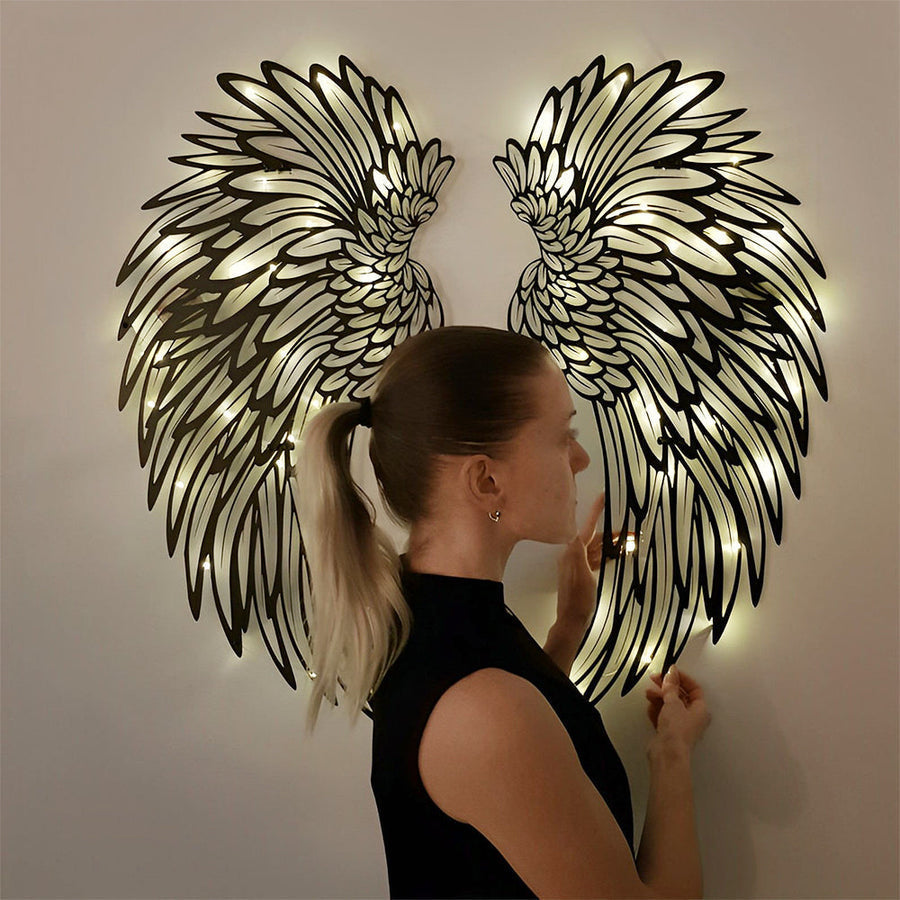 WingsLED™ | 2 Ailes d'ange avec éclairage LED