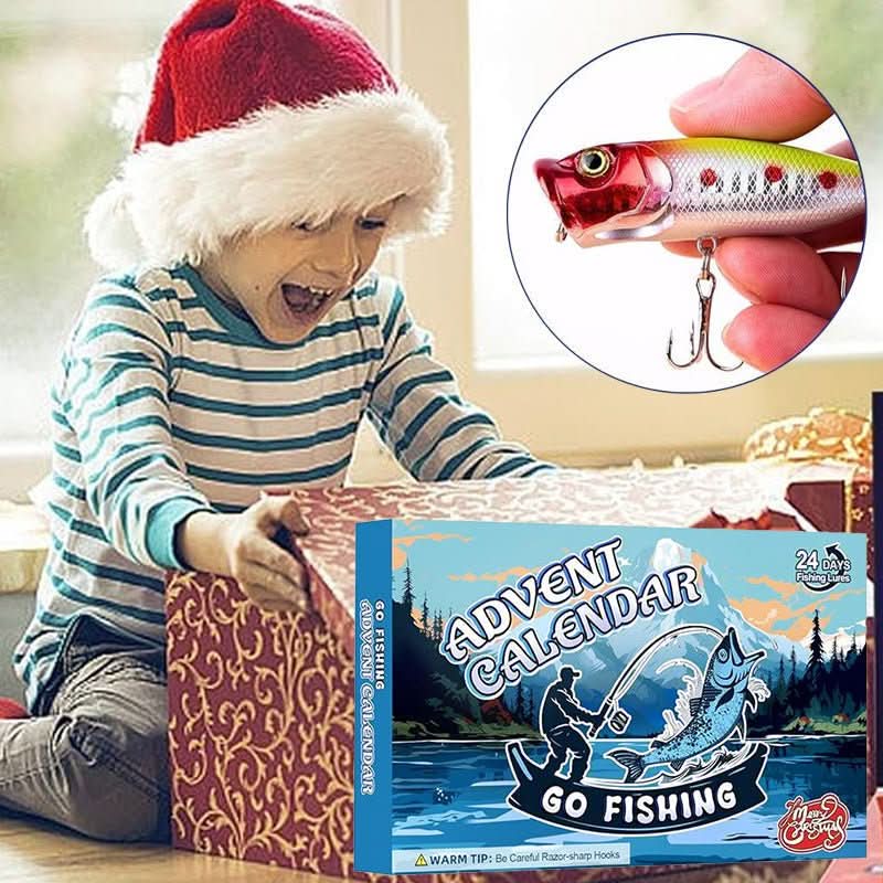 FISHMAS – Calendrier de l'Avent de 24 jours pour équipements de pêche 2026