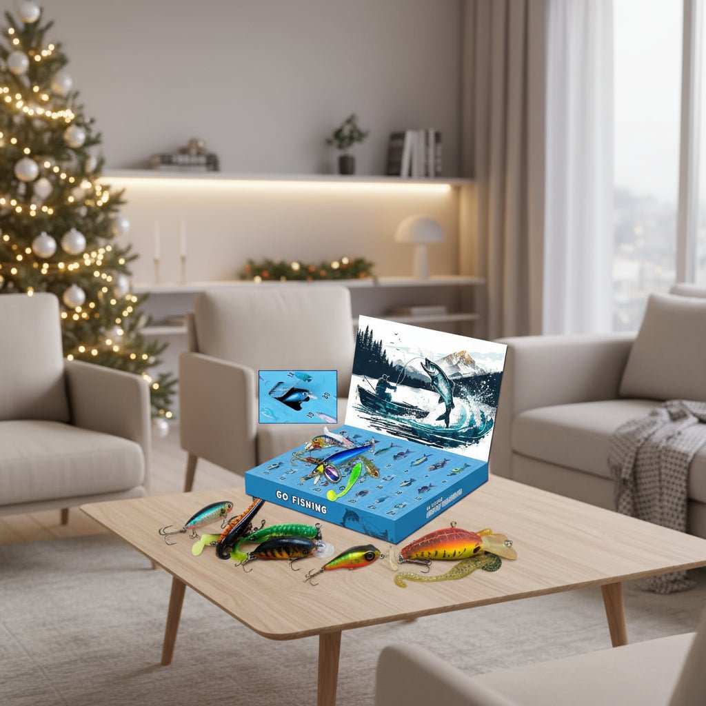 FISHMAS – Calendrier de l'Avent de 24 jours pour équipements de pêche 2026