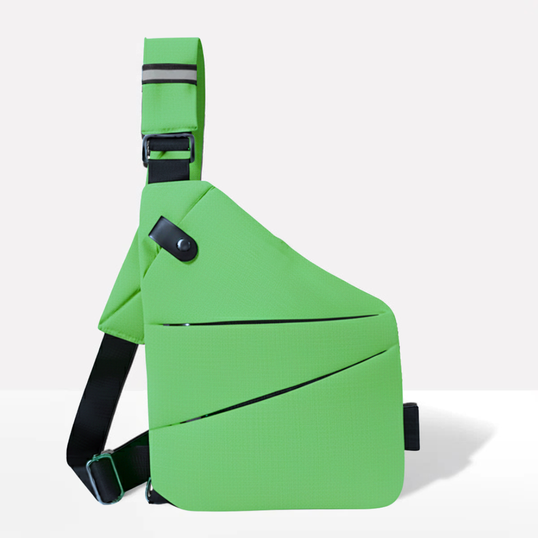 VOGUELOCK - Sac bandoulière noir élégant avec protection RFID et construction imperméable